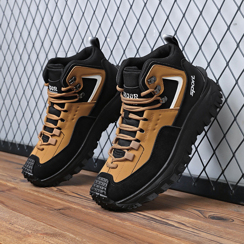 Men Shoes Marks - Men's Wide Width Hiking Shoes Non-Slip