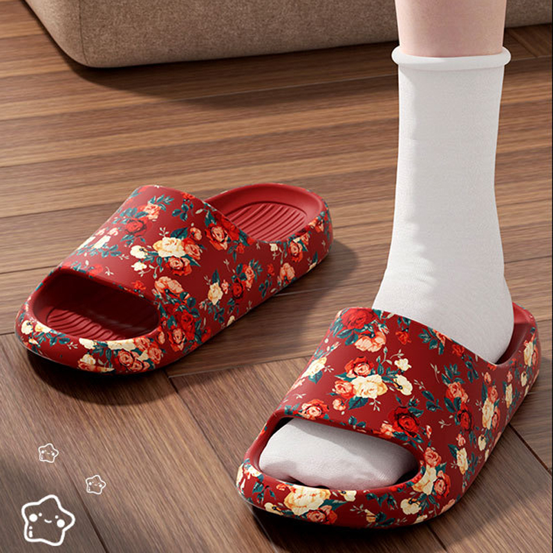Men'S Shoes Cloud - House Cloud Slippers Men Floral Slide