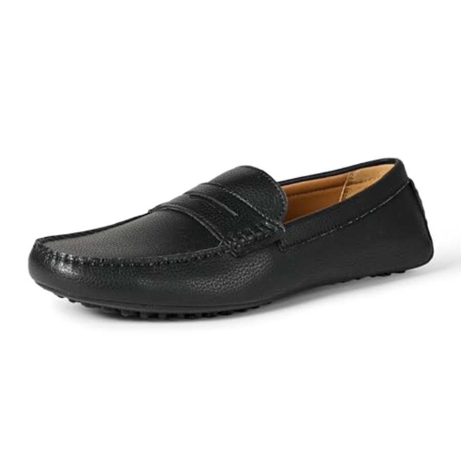 Driving Moc Leather - Men's Casual Driving Moc Loafers Slip-On