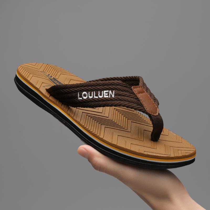 Men'S Shoes Daily Use - Men's Flip Flops Anti-Slip Slippers Casual