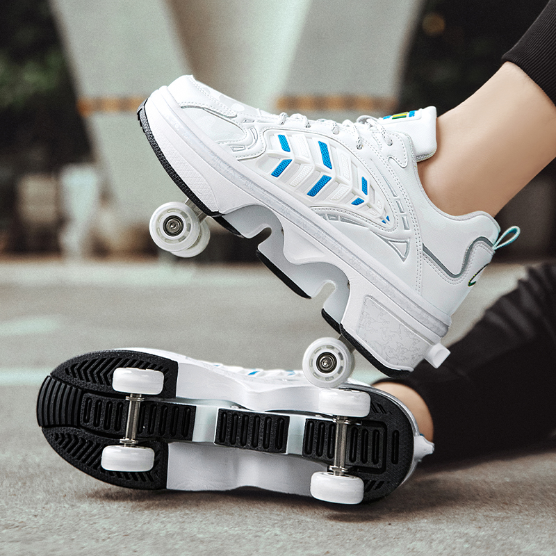 4 Wheels Retractable Roller Sk - Men Shoes Men review and price