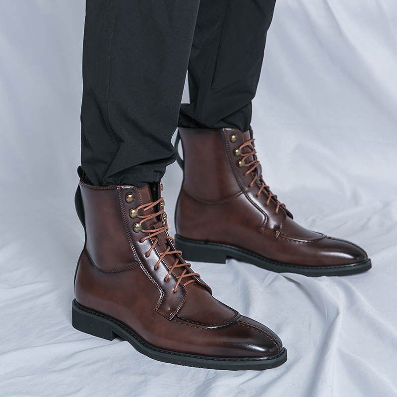 2026 New Men's Pointed Brown B - Men Shoes 2026 review and price