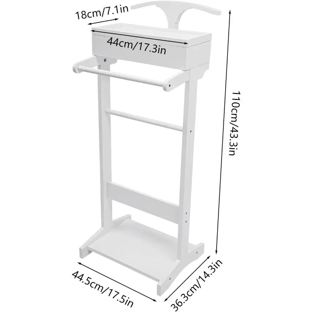 wood men valet stand with draw - Men Shoes Rack review and price
