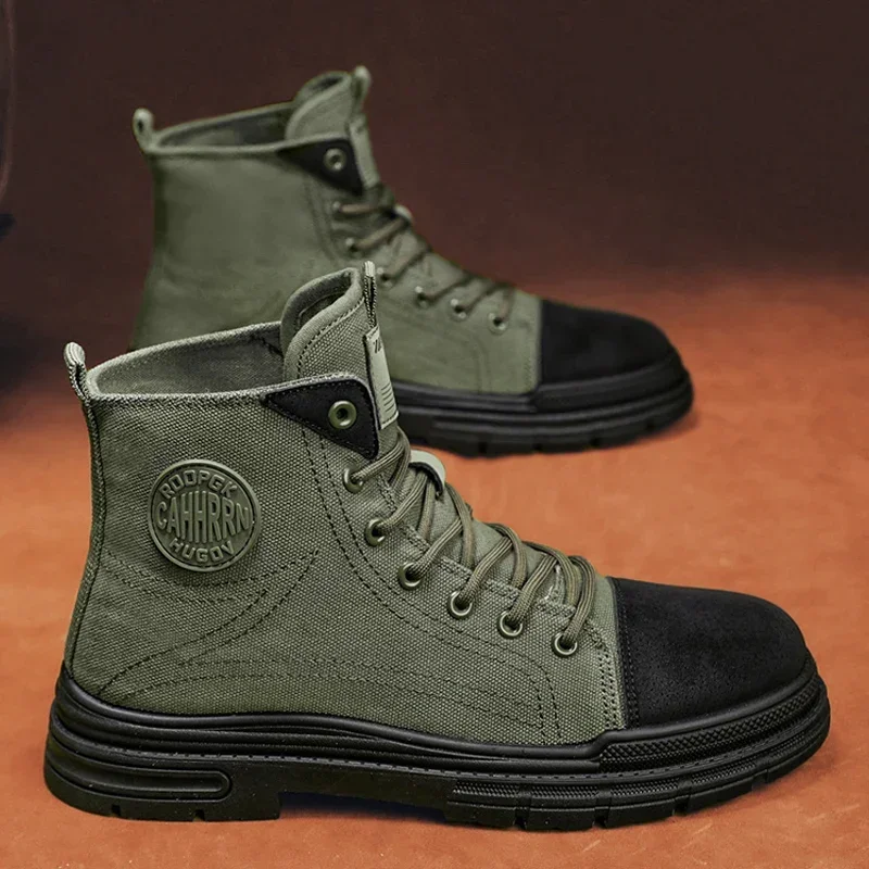 2026 Mens Boots Casual Canvas  - Men Shoes 2026 review and price