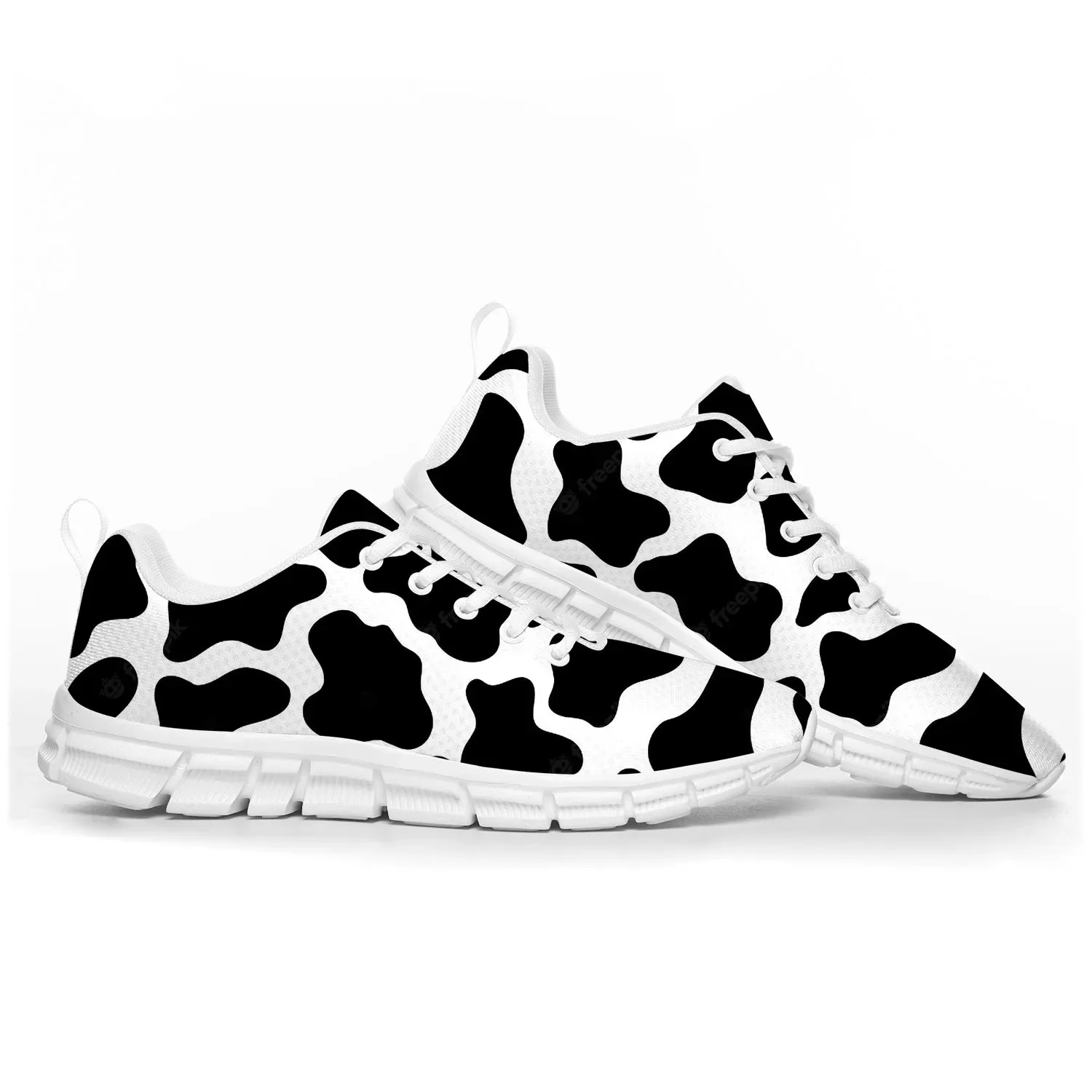 Cow Print 3D Pattern Sports Sh - Men Shoes Marks review and price
