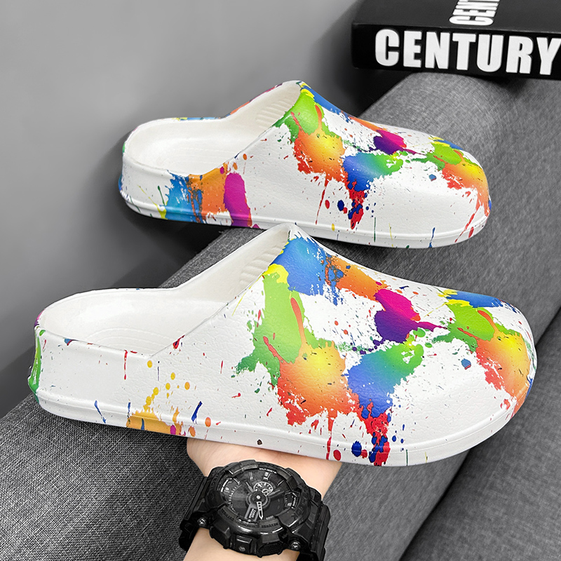 Men Women Graffiti Clogs EVA S - Men Shoes Office review and price