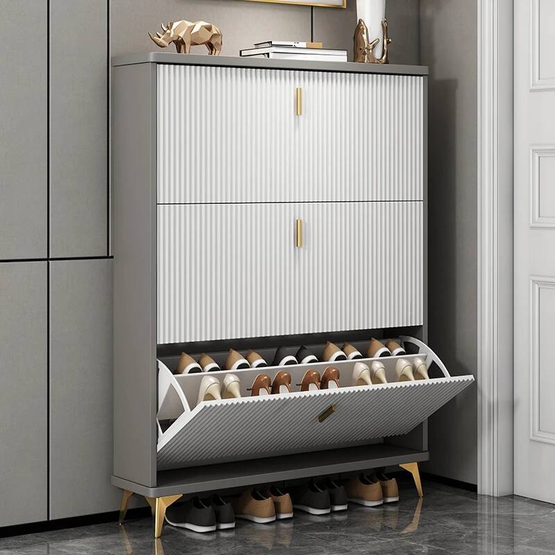 Modern Minimalist Shoe Cabinet - Men Shoes Rack review and price