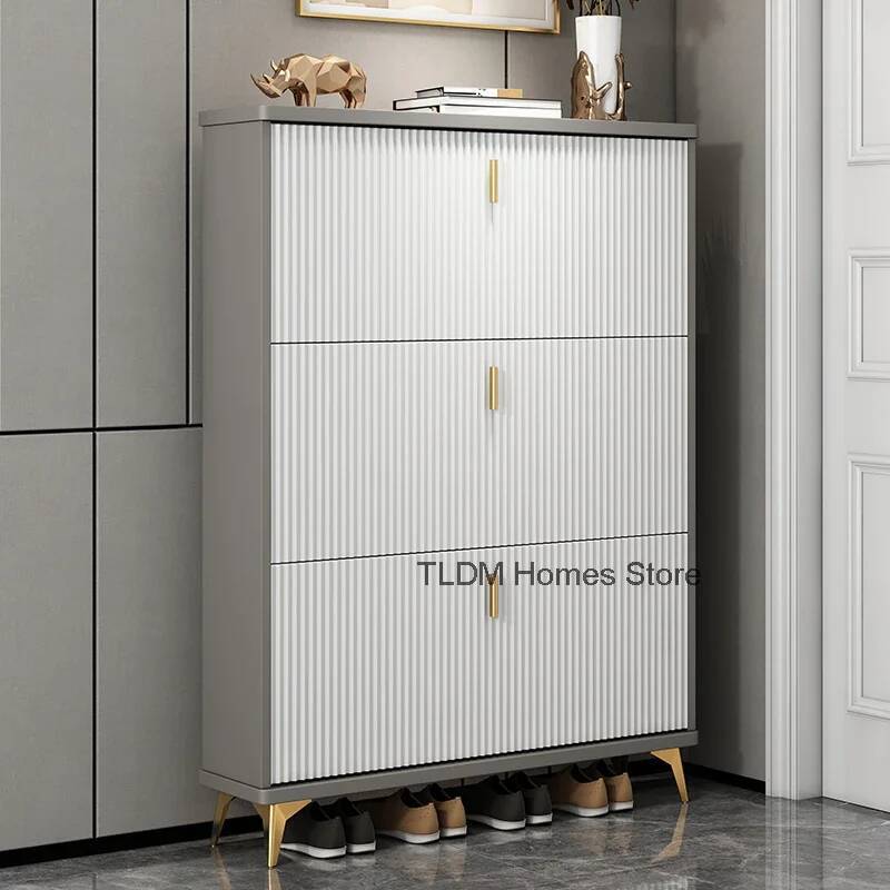 Modern Minimalist Shoe Cabinet - Men Shoes Rack review and price