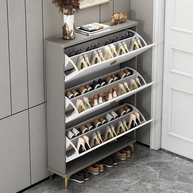 Modern Minimalist Shoe Cabinet - Men Shoes Rack review and price