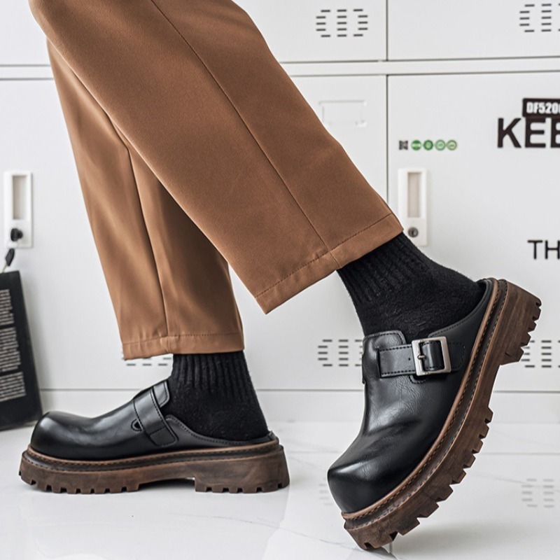 Men's Bag Head Platform Slippe - Men Shoes Marks review and price