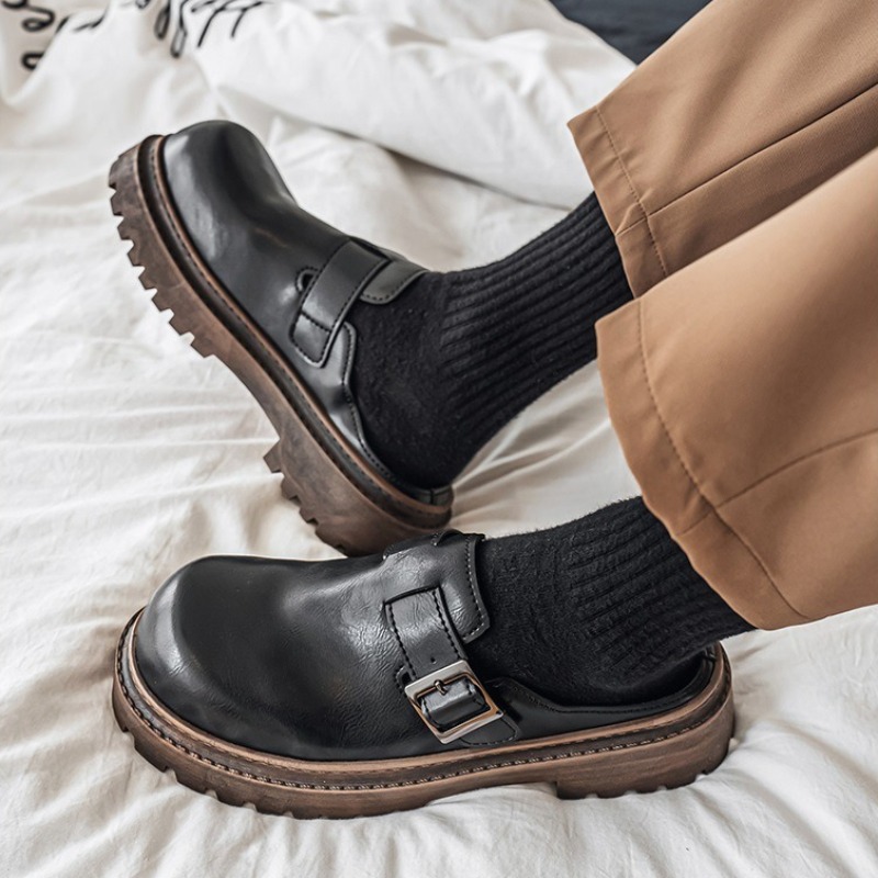 Men's Bag Head Platform Slippe - Men Shoes Marks review and price