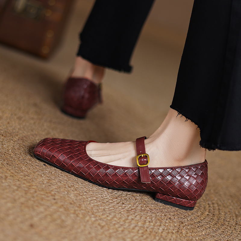 Woven Flat Bottom Mary Jane Wo - Men Shoes Men review and price