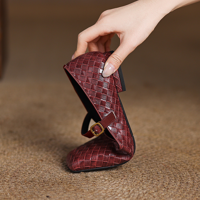 Woven Flat Bottom Mary Jane Wo - Men Shoes Men review and price