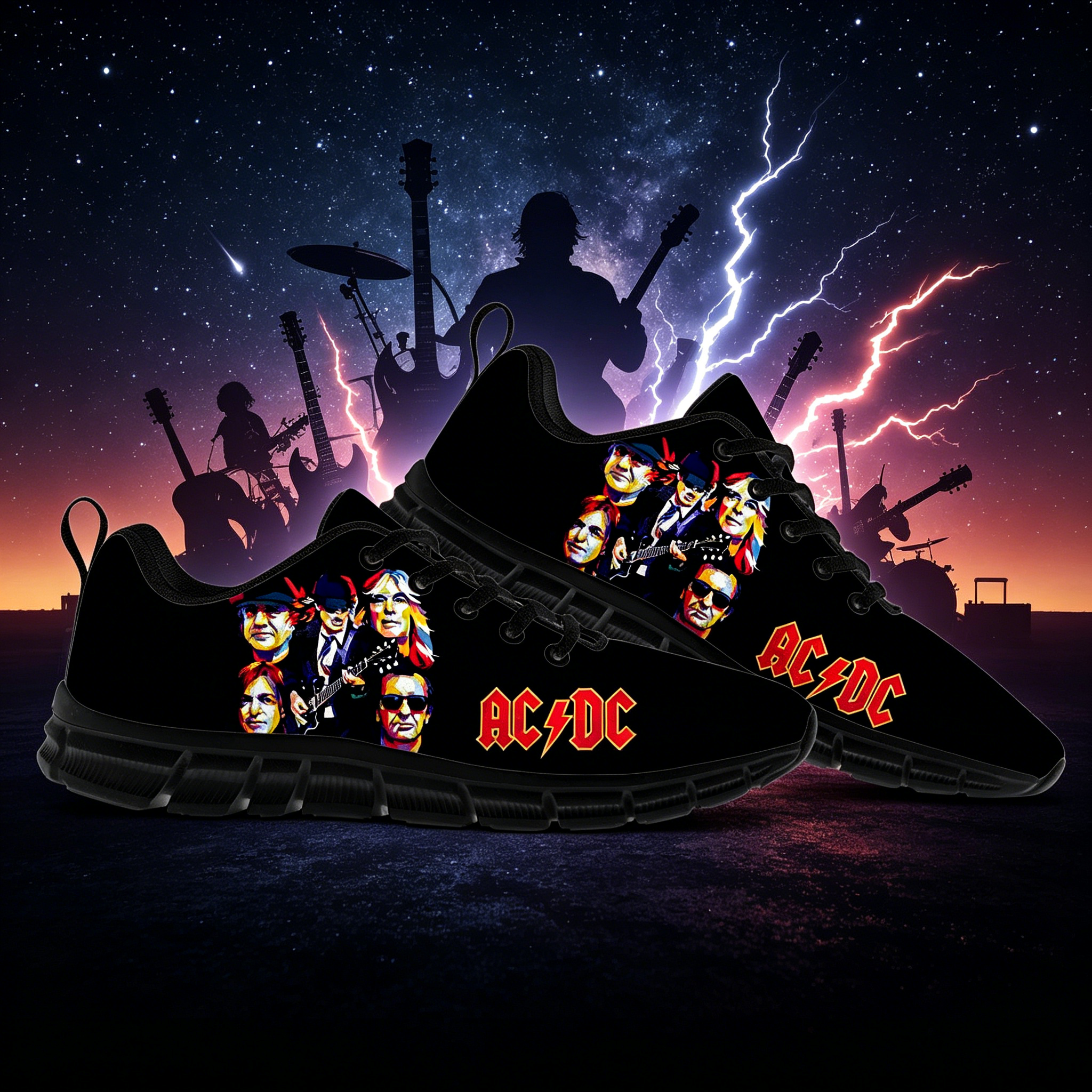 AC Rock Band DC Theme Sneakers - Men'S Shoes Dc review and price