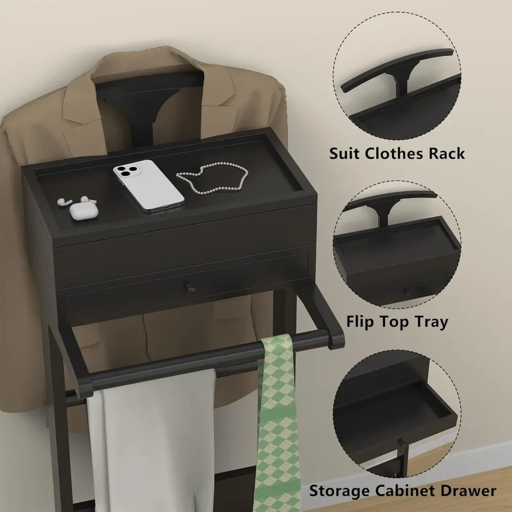 wooden valet stand for men, cl - Men Shoes Rack review and price