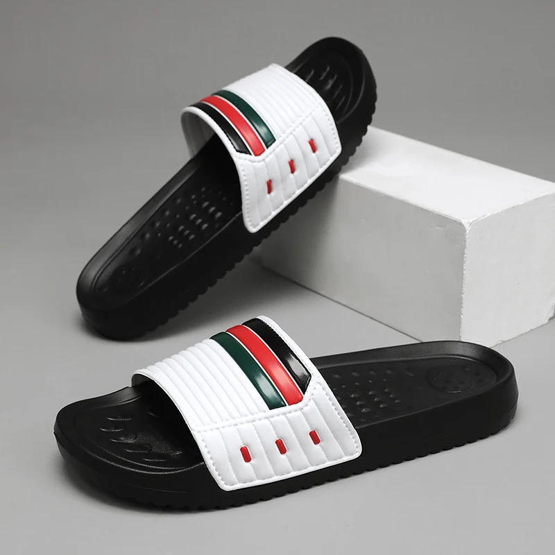 Men Shoes EVA Striped Slippers - Men'S Shoes Cloud review and price