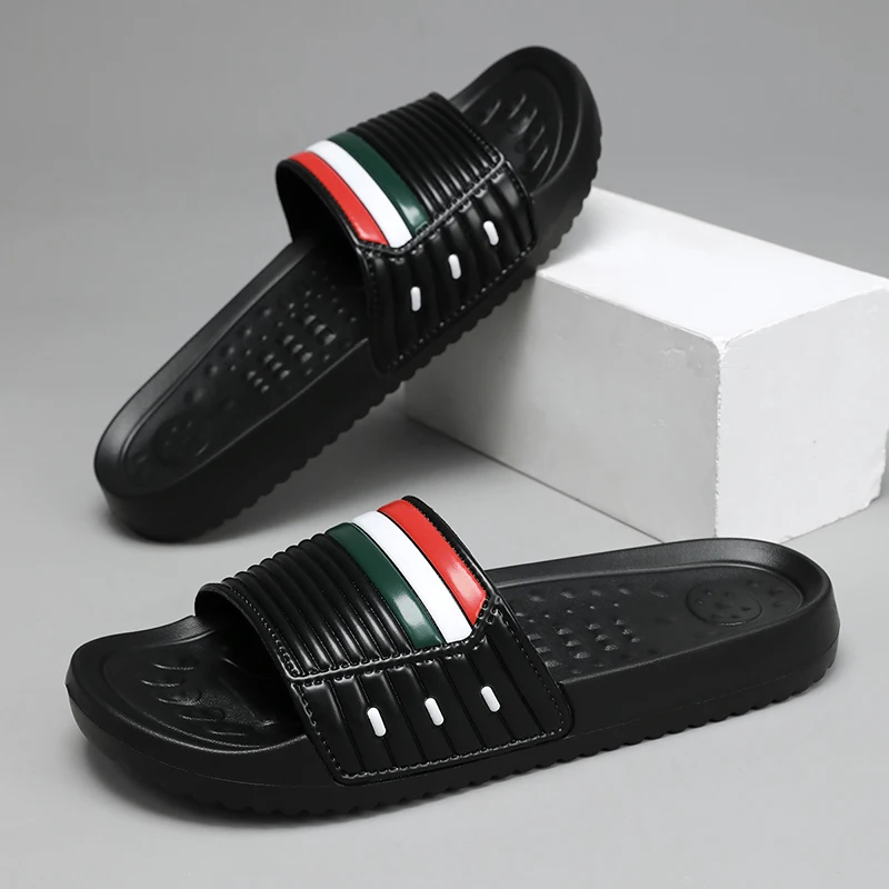 Men Shoes EVA Striped Slippers - Men'S Shoes Cloud review and price