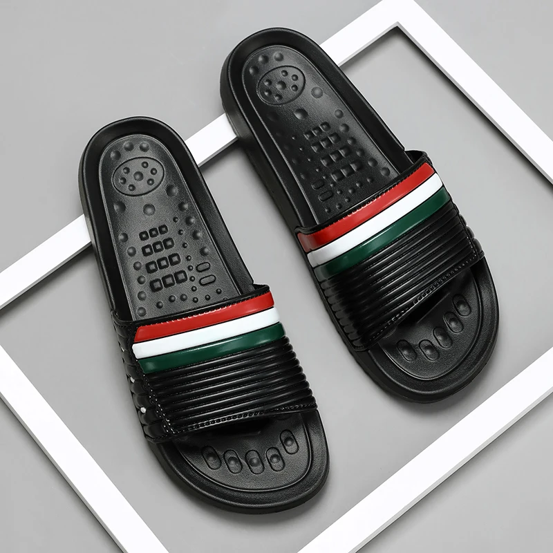 Men Shoes EVA Striped Slippers - Men'S Shoes Cloud review and price