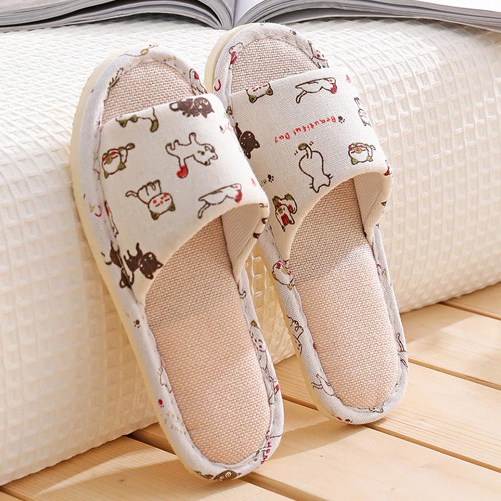 Women Flax Slippers Home Slipp - Men Shoes Men review and price