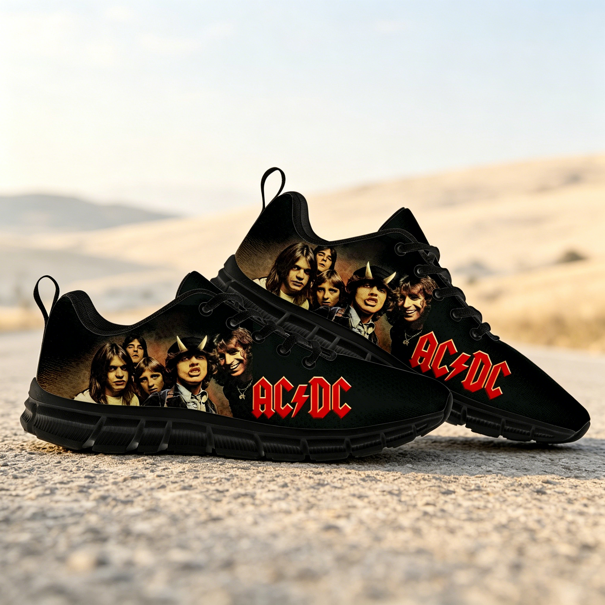 AC/DC Rock Music Sneakers Men  - Men'S Shoes Dc review and price