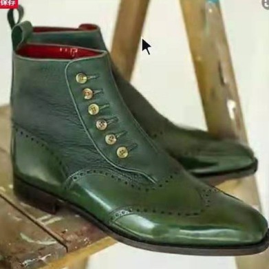 Men's Leather Suede Chelsea Bo - Men Shoes Marks review and price