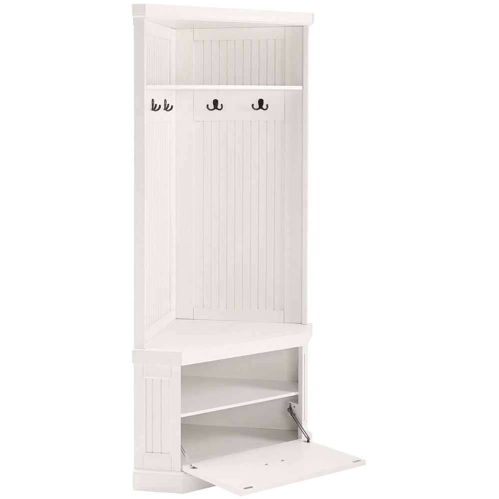 Seaside Corner Hall Tree with  - Men Shoes Rack review and price