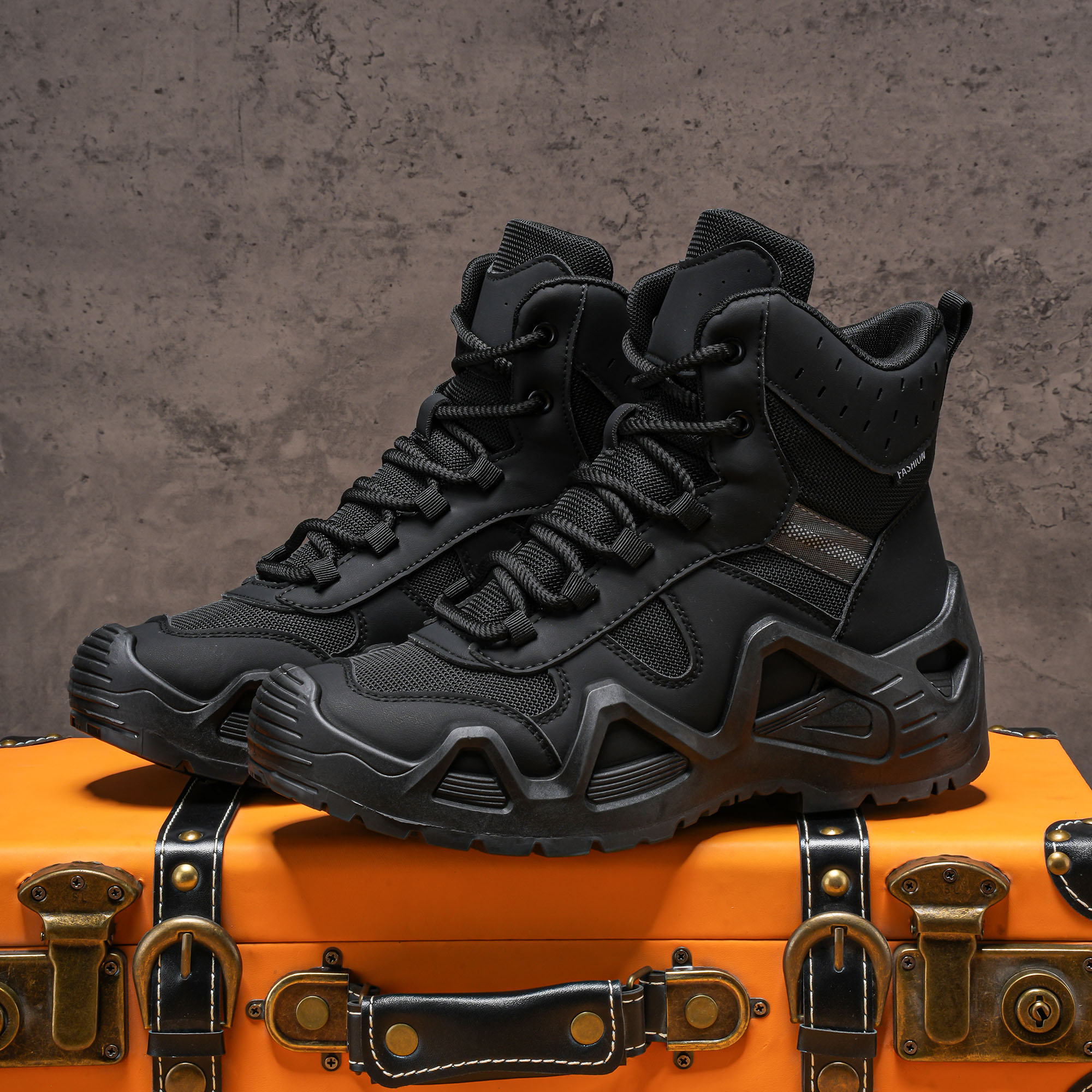 Men's high top boots, hiking b - Men'S Shoes Daily Use review and price