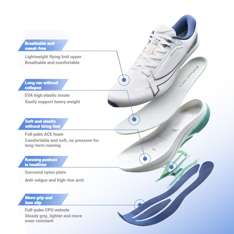 Xtep 2000km Plus Running Shoes - Men'S Xtep Shoes review and price