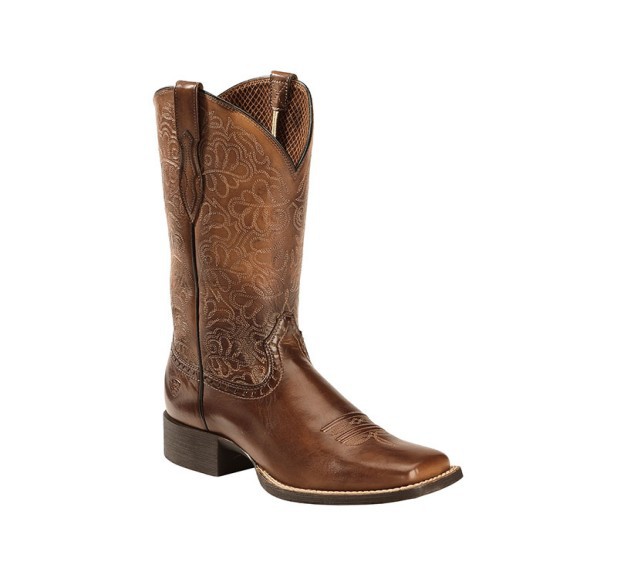 Men's Brown Leather Cowboy Boo - Men Shoes Marks review and price