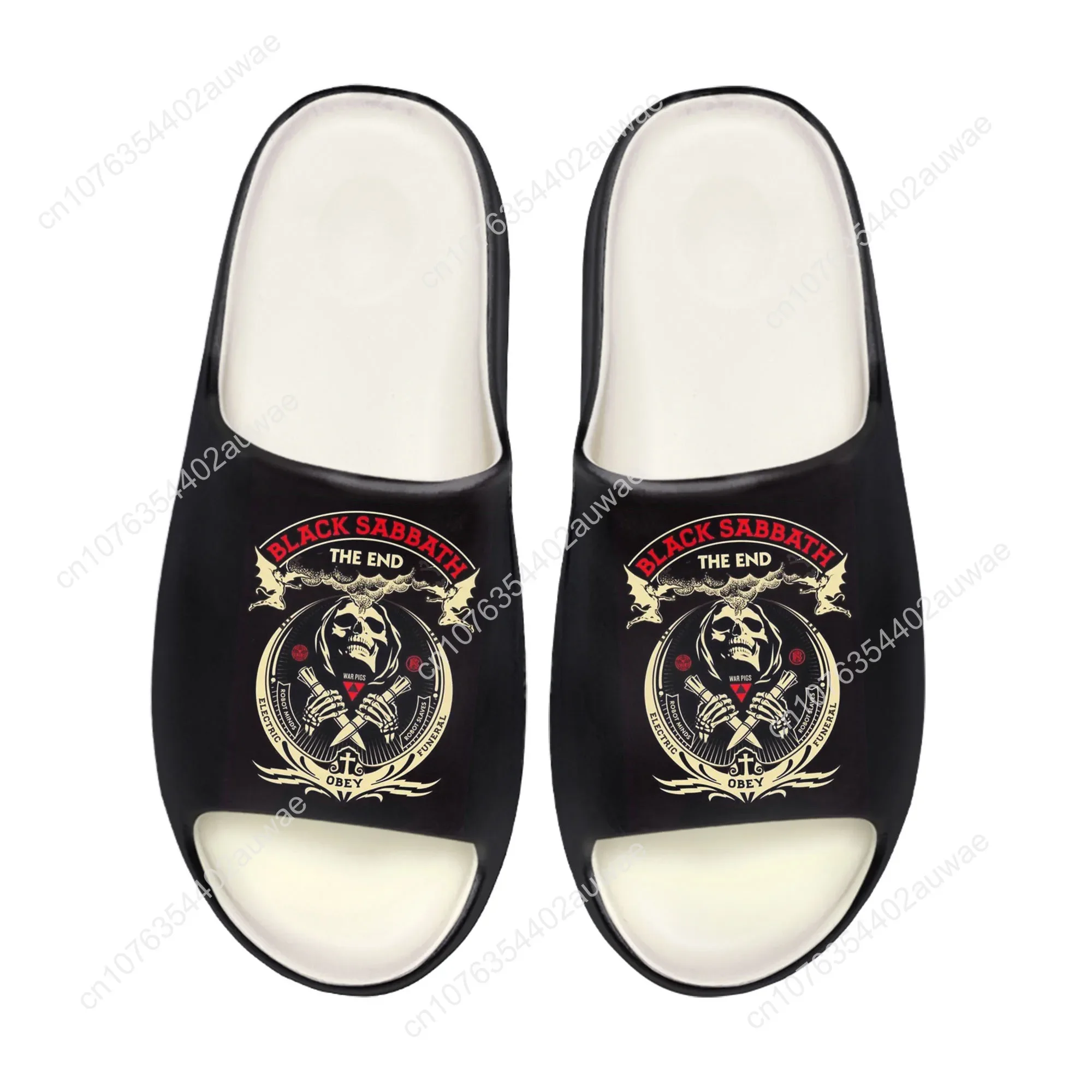 Black Heavy Metal Band Sabbath - Men Shoes Office review and price