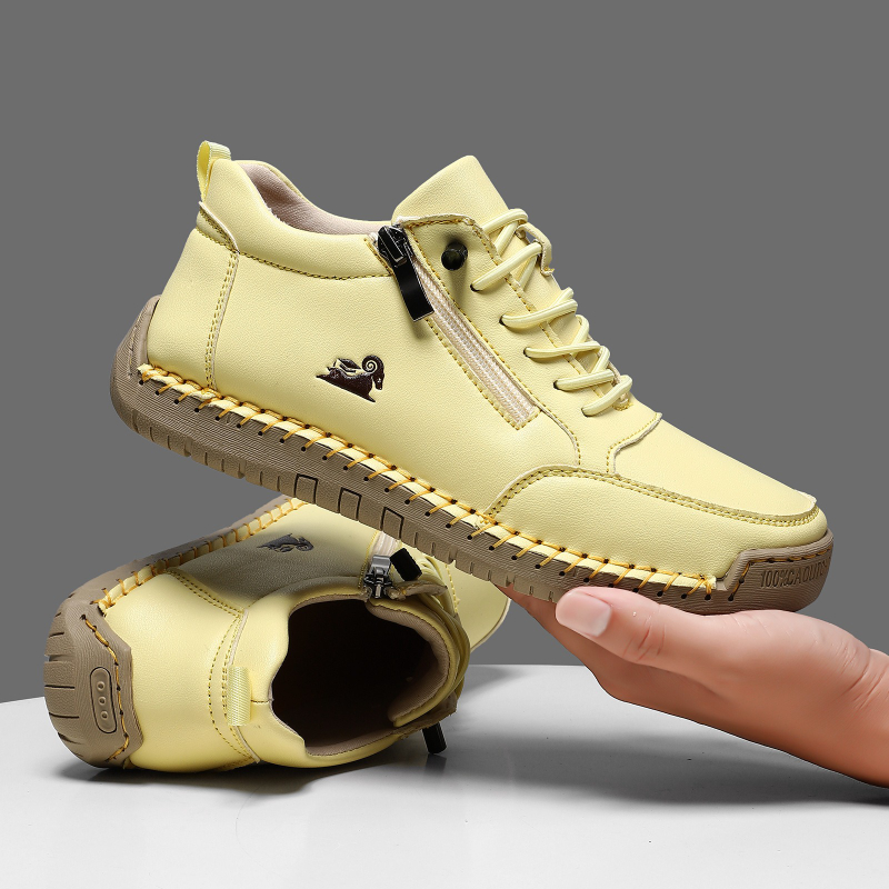 Women's Sneakers Handmade Leat - Men'S Shoes Daily Use review and price